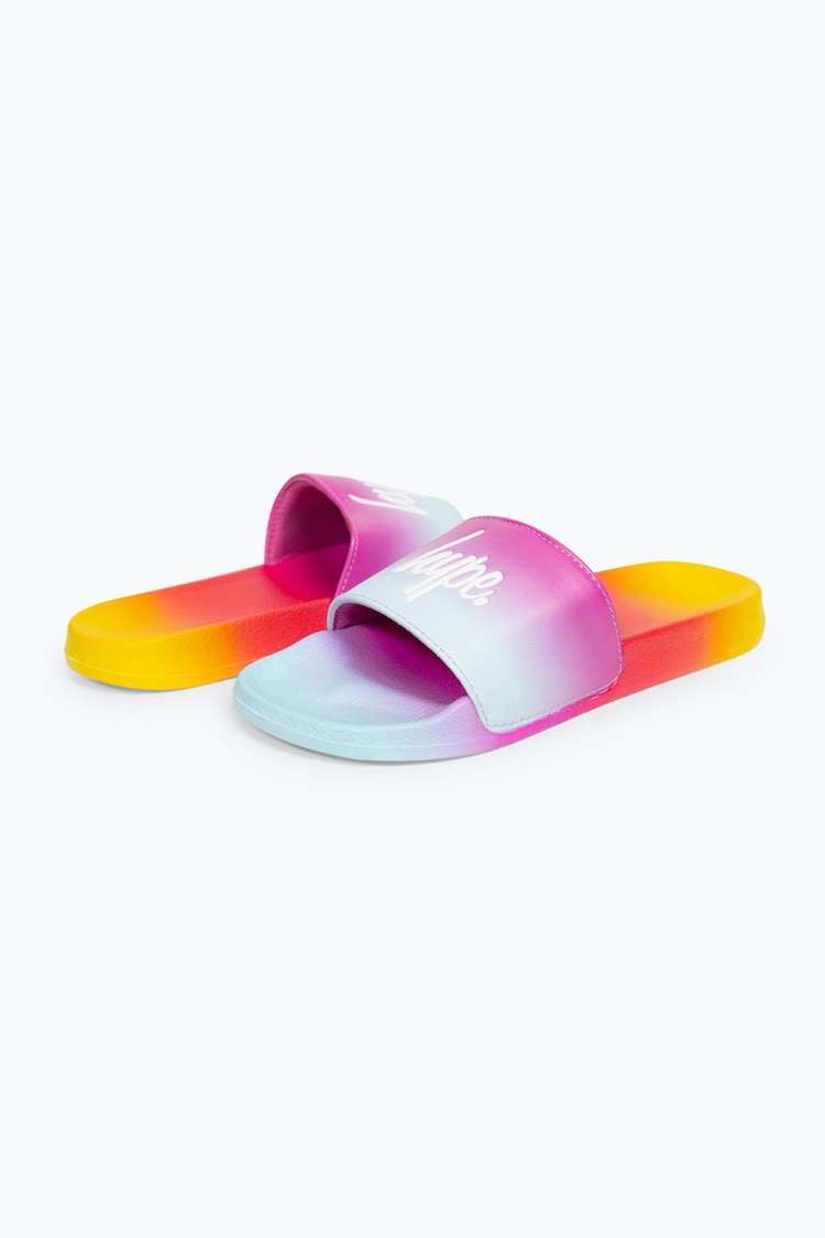 Hype. Girls Multi Ibiza Sun Fade Script Sliders - Image 9 of 9