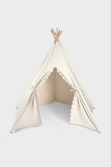 The Little Green Sheep Natural Teepee Play Tent