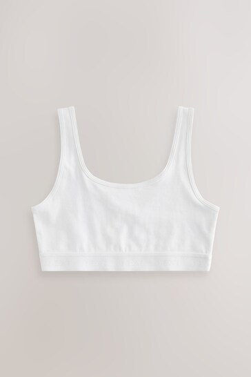 White Crop Tops 3 Pack (5-16yrs)