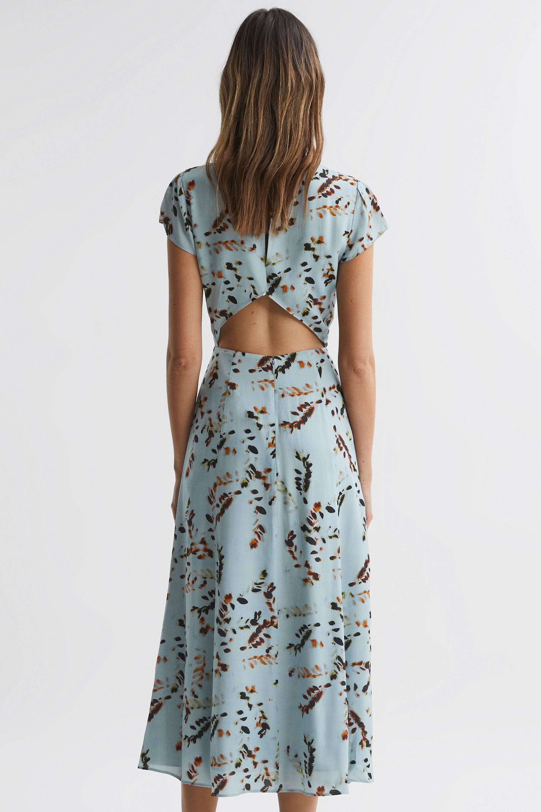 Midi dress with crop top on sale