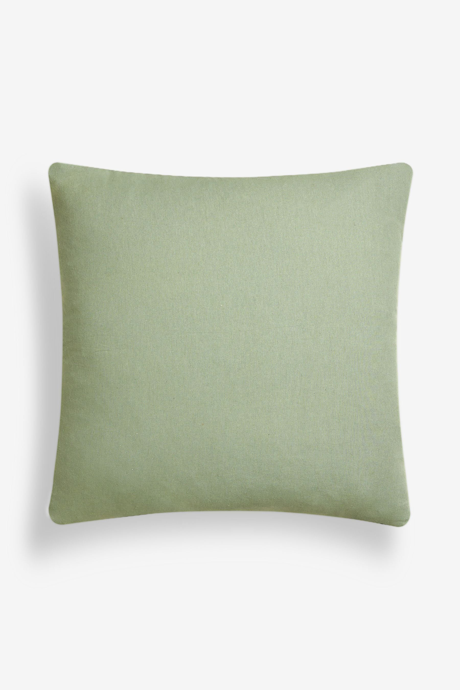 Green checked cushions cheap
