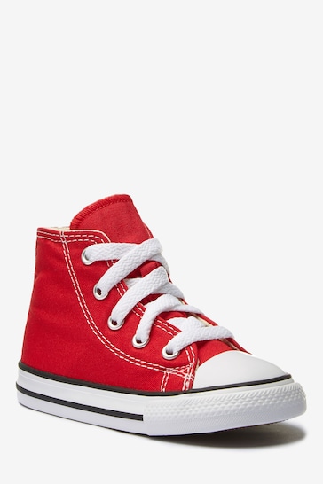 Converse Red Chuck Taylor High Top Infant Trainers