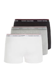 Tommy Hilfiger Black/Grey Trunks 3Pk - Image 5 of 6