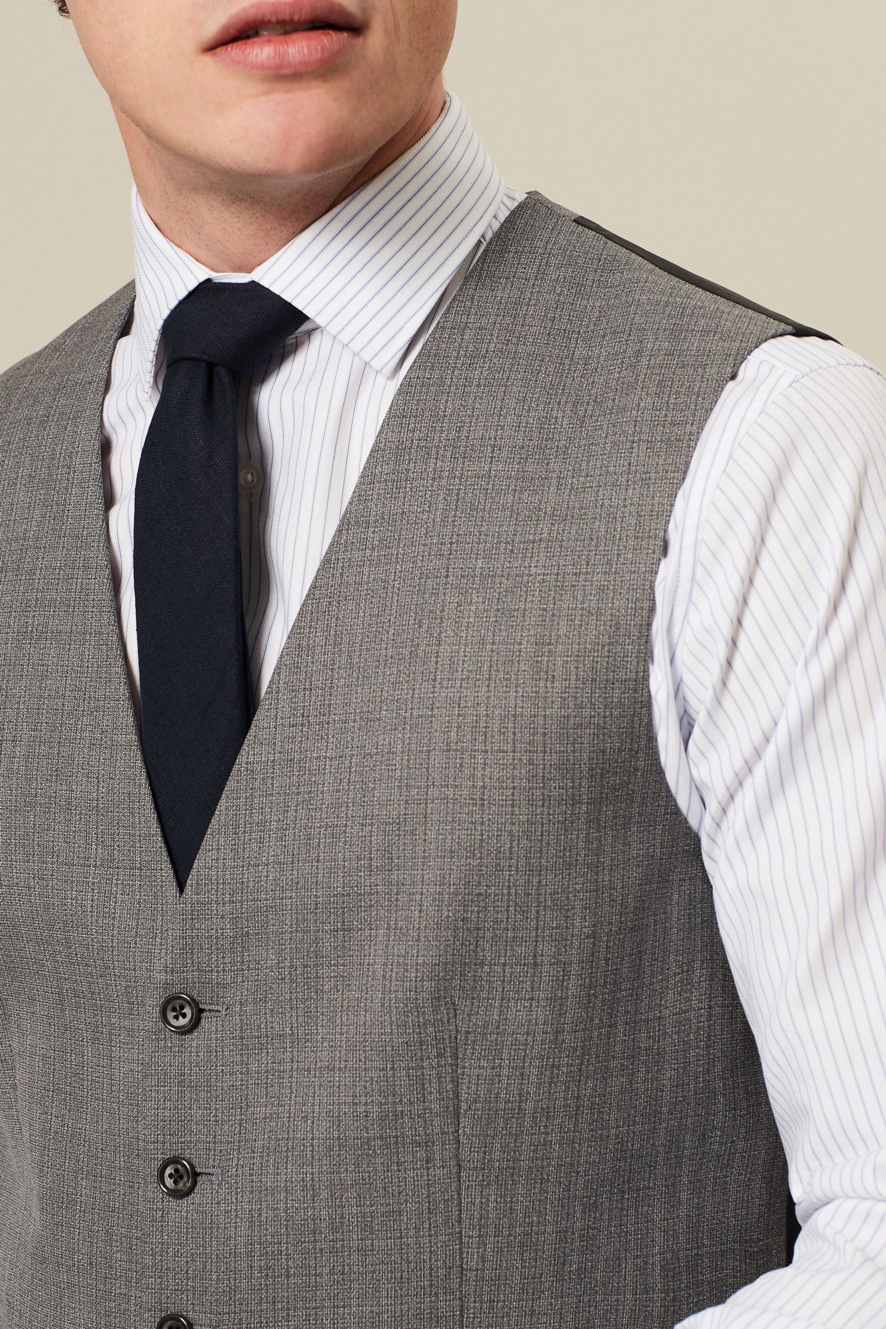 Next light grey waistcoat cheap
