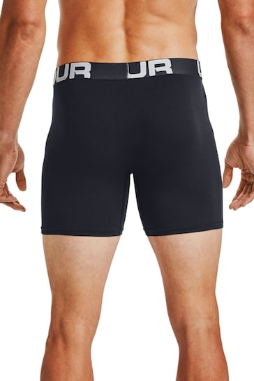 Under Armour Black Charged Boxers 3 Pack