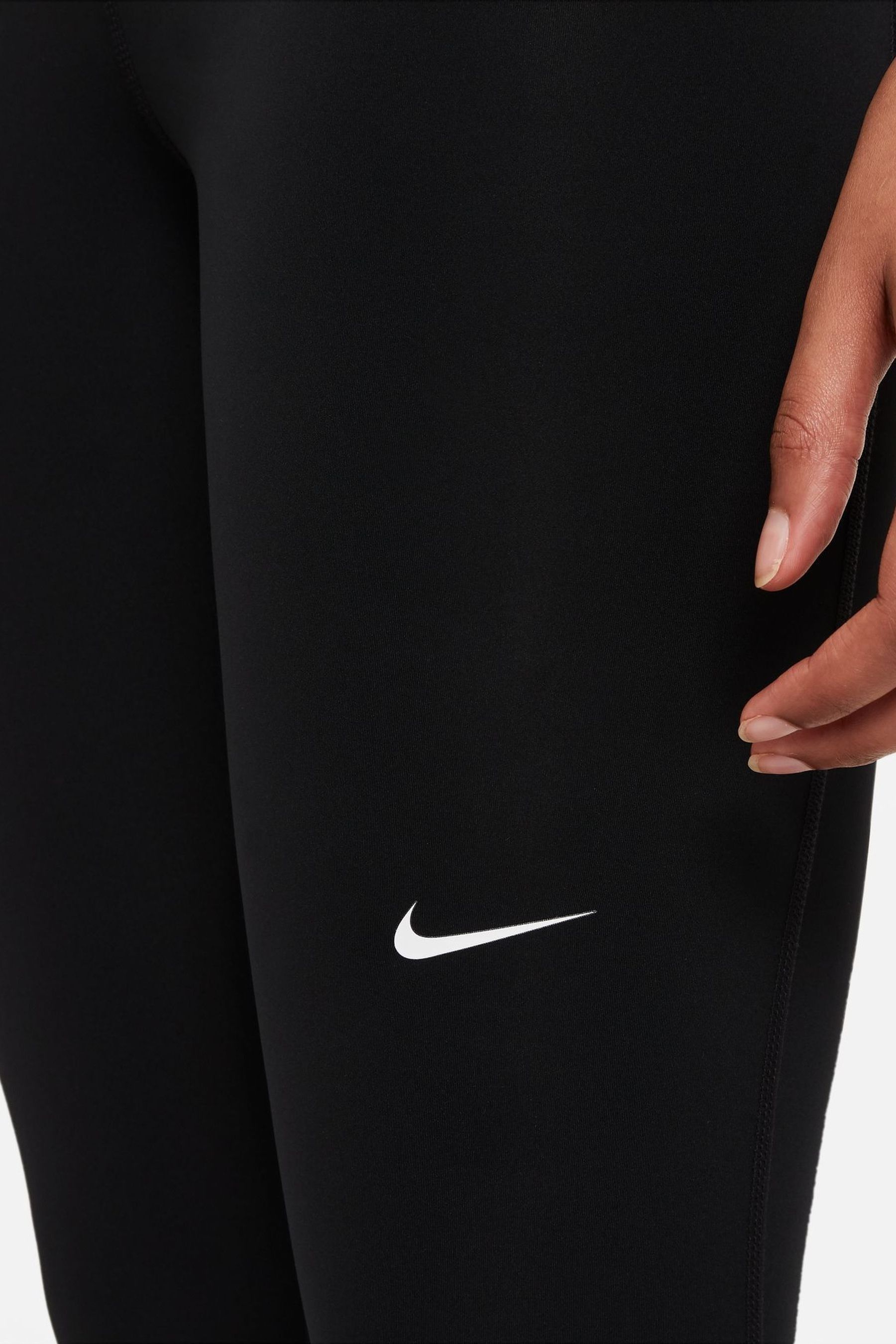 Ladies black nike pro leggings shop