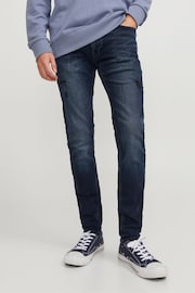 JACK & JONES Blue Skinny Liam Jeans - Image 1 of 8