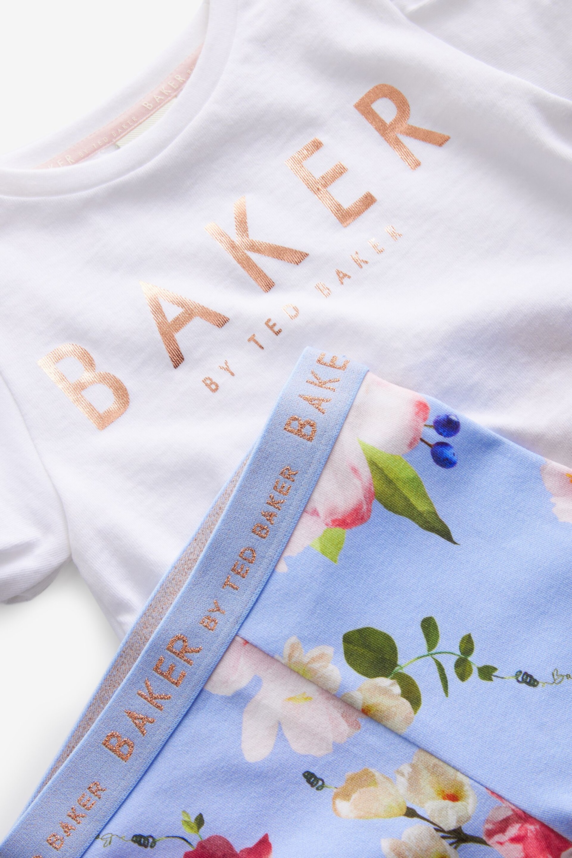 Baker by Ted Baker Pleated T-Shirt And Leggings Set - Image 9 of 10