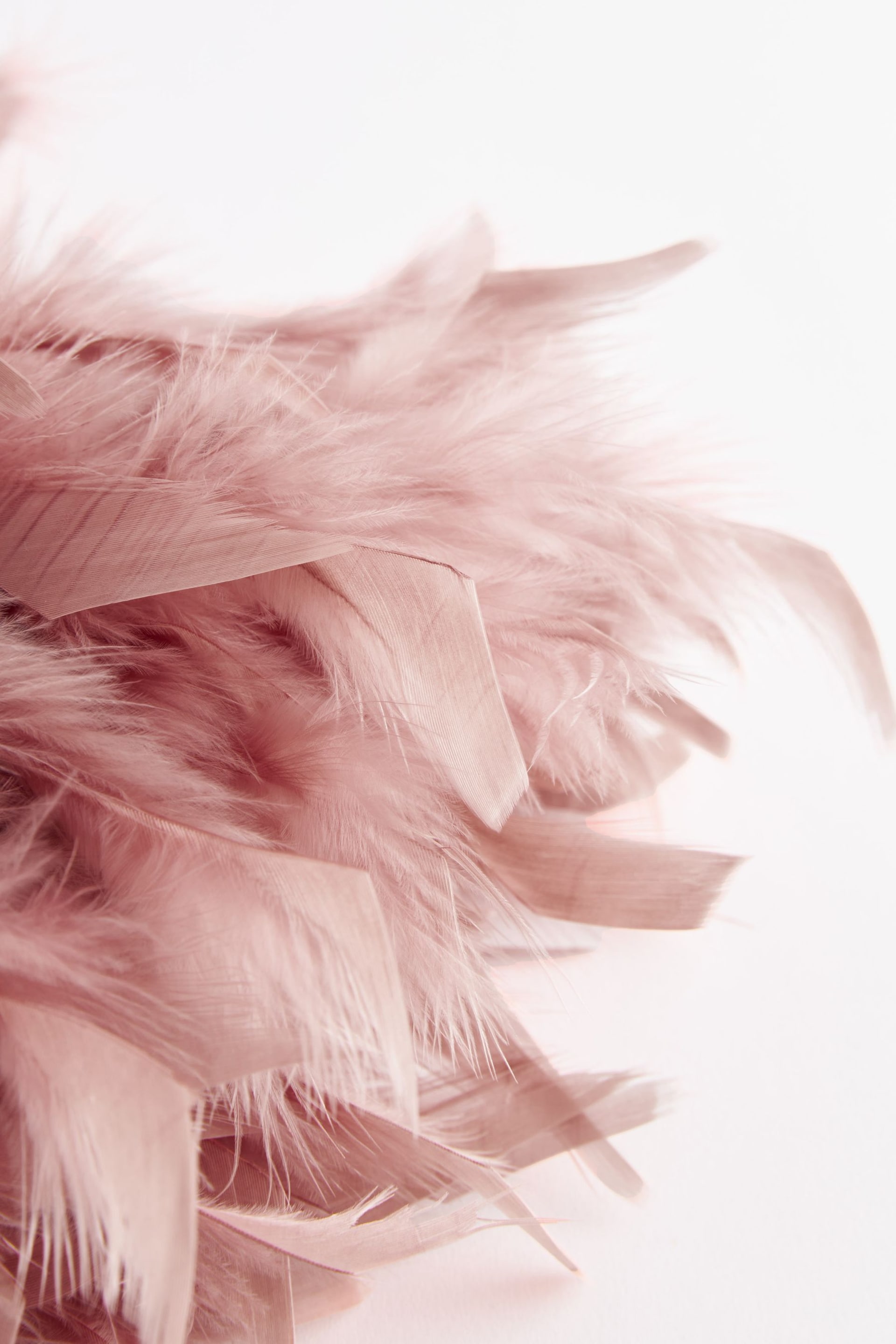 Pink Feather Bag - Image 9 of 10