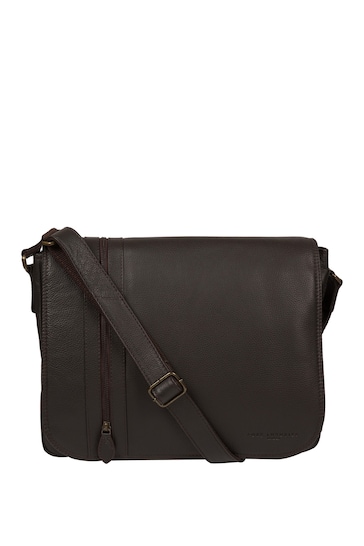Buy Pure Luxuries London Jefferson Leather Messenger Bag from the Next ...