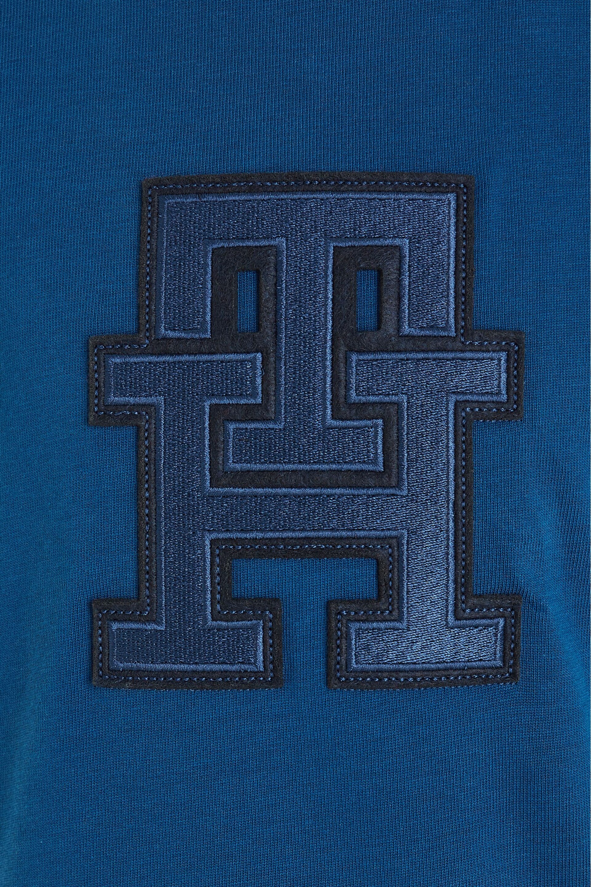 Tommy Hilfiger Unisex Kids Blue Monogram T-Shirt - Image 6 of 6