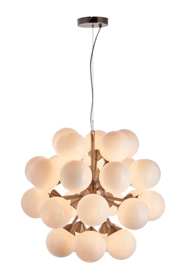 Gallery Home Silver Oasis 28 Ceiling Light Pendant