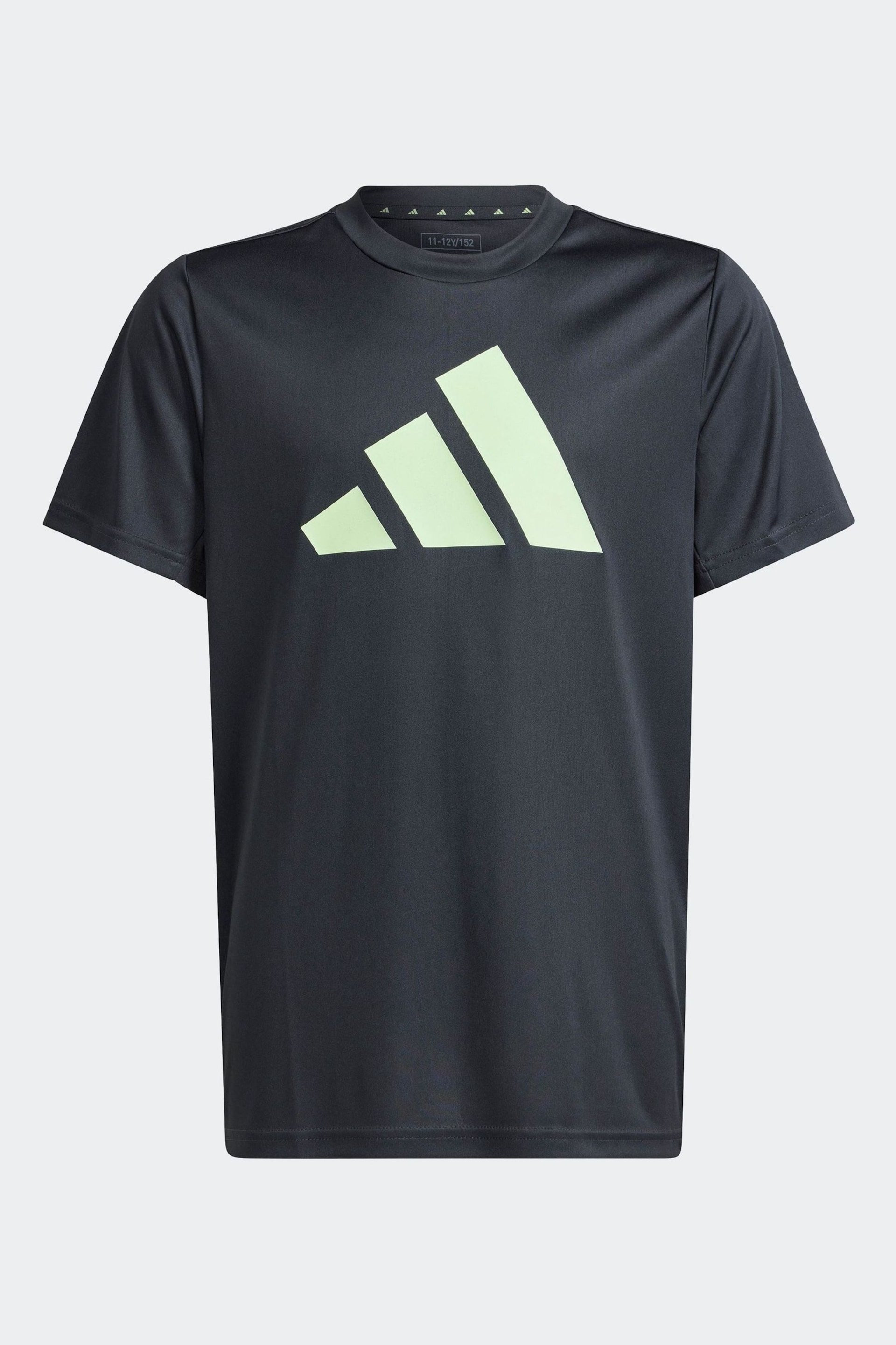 adidas Black Regular Fit Sportswear Train Essentials Aeroready Logo T-Shirt - Image 5 of 9