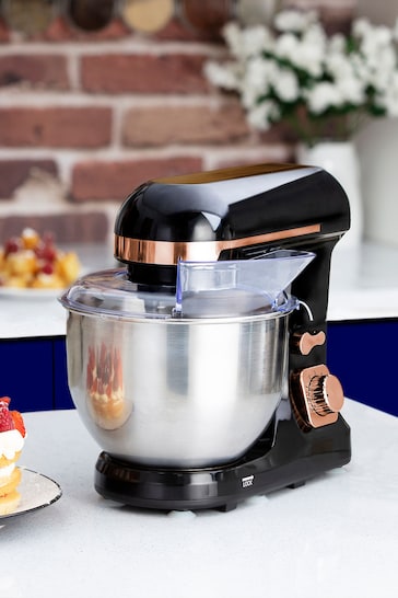 Tower Black 1000W Rose Gold Stand Mixer