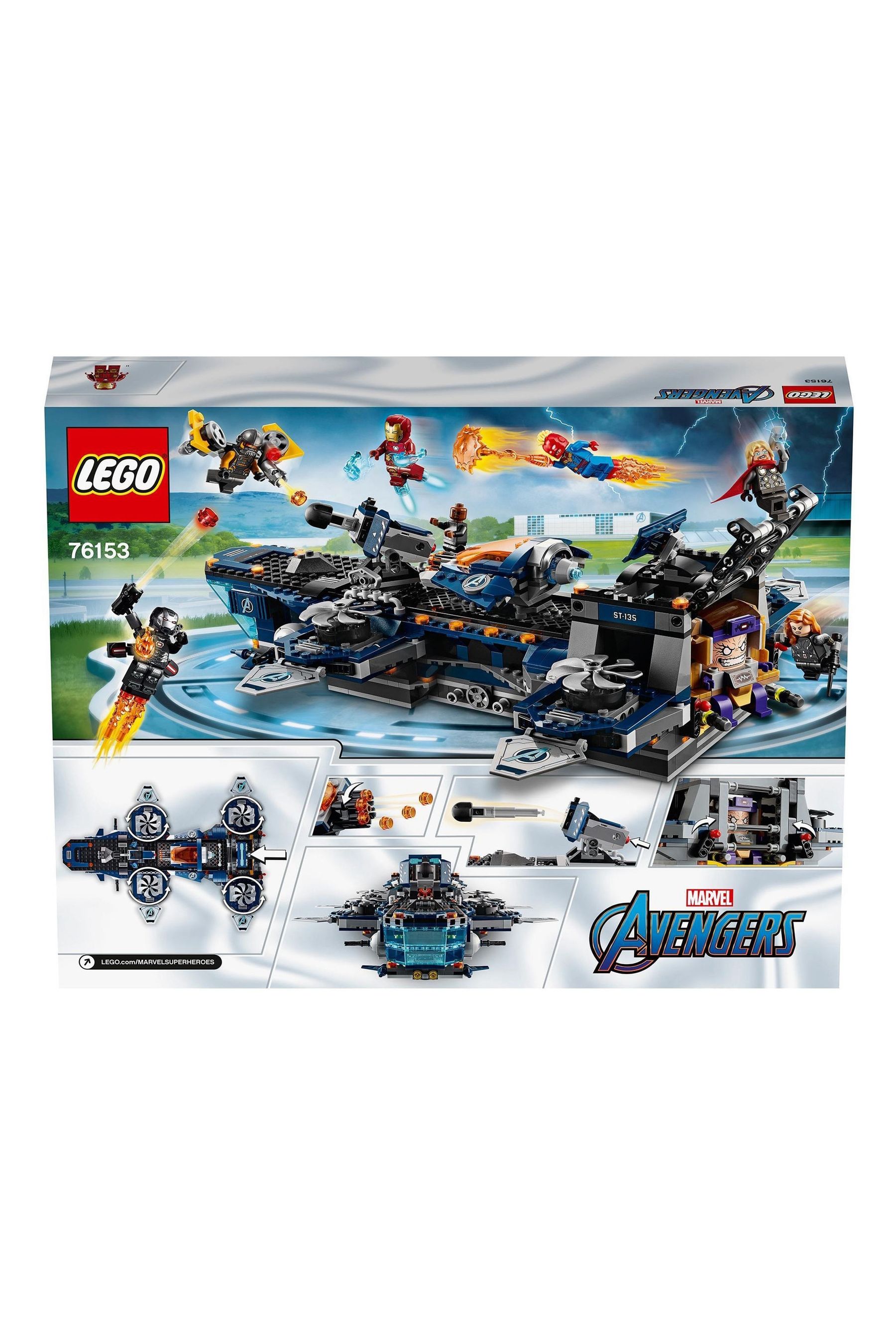 Lego 76153 marvel avengers helicarrier stores best sale