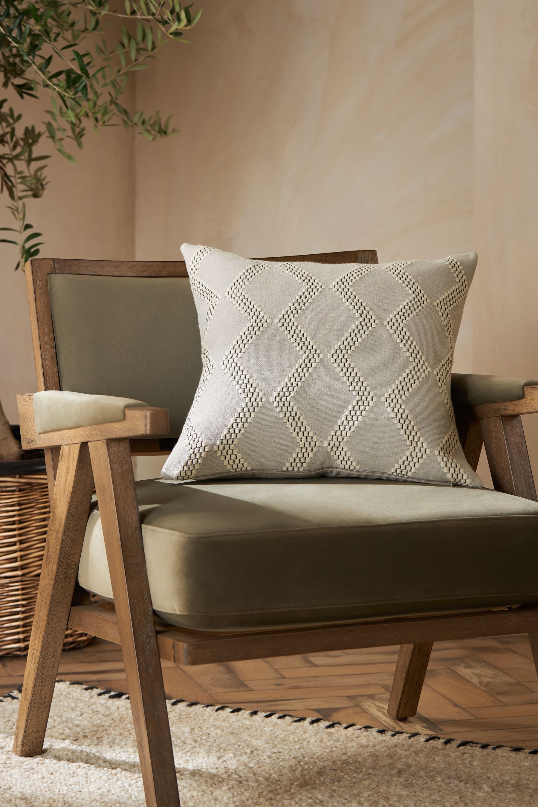 Grey hotsell chevron cushions