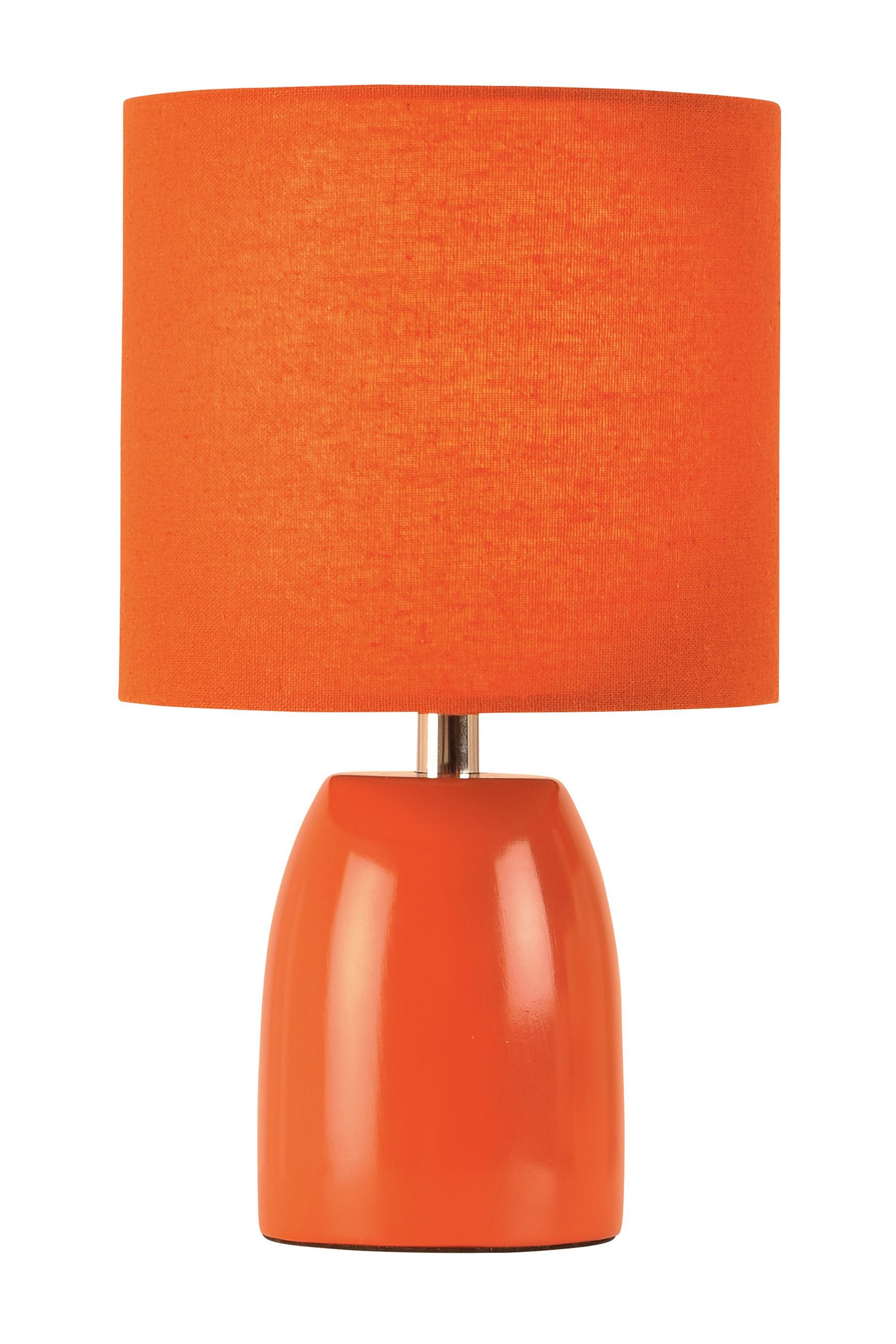 Burnt orange table lamp discount