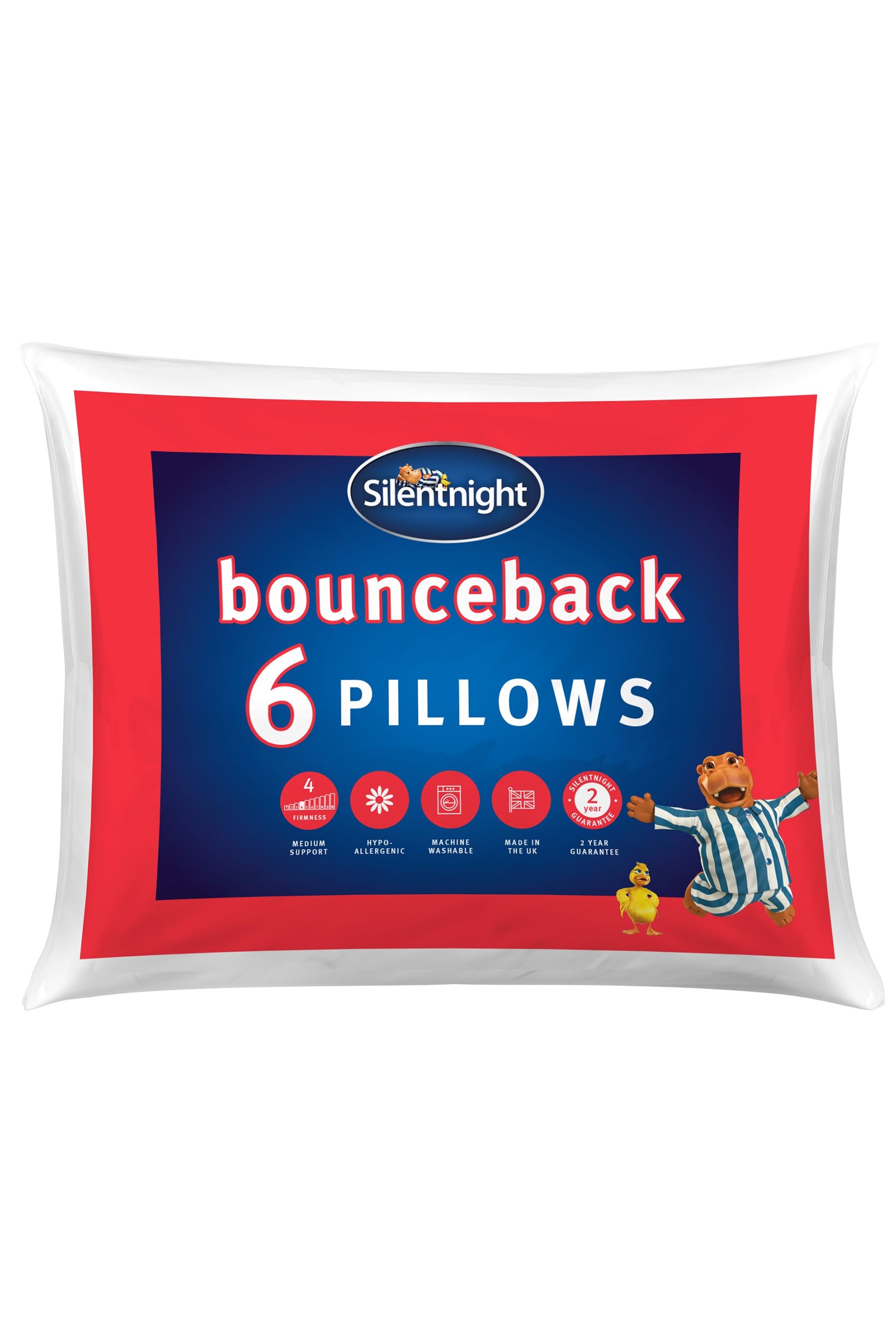 Buy Silentnight 6 Pack Bounceback Pillows from the Next UK online shop