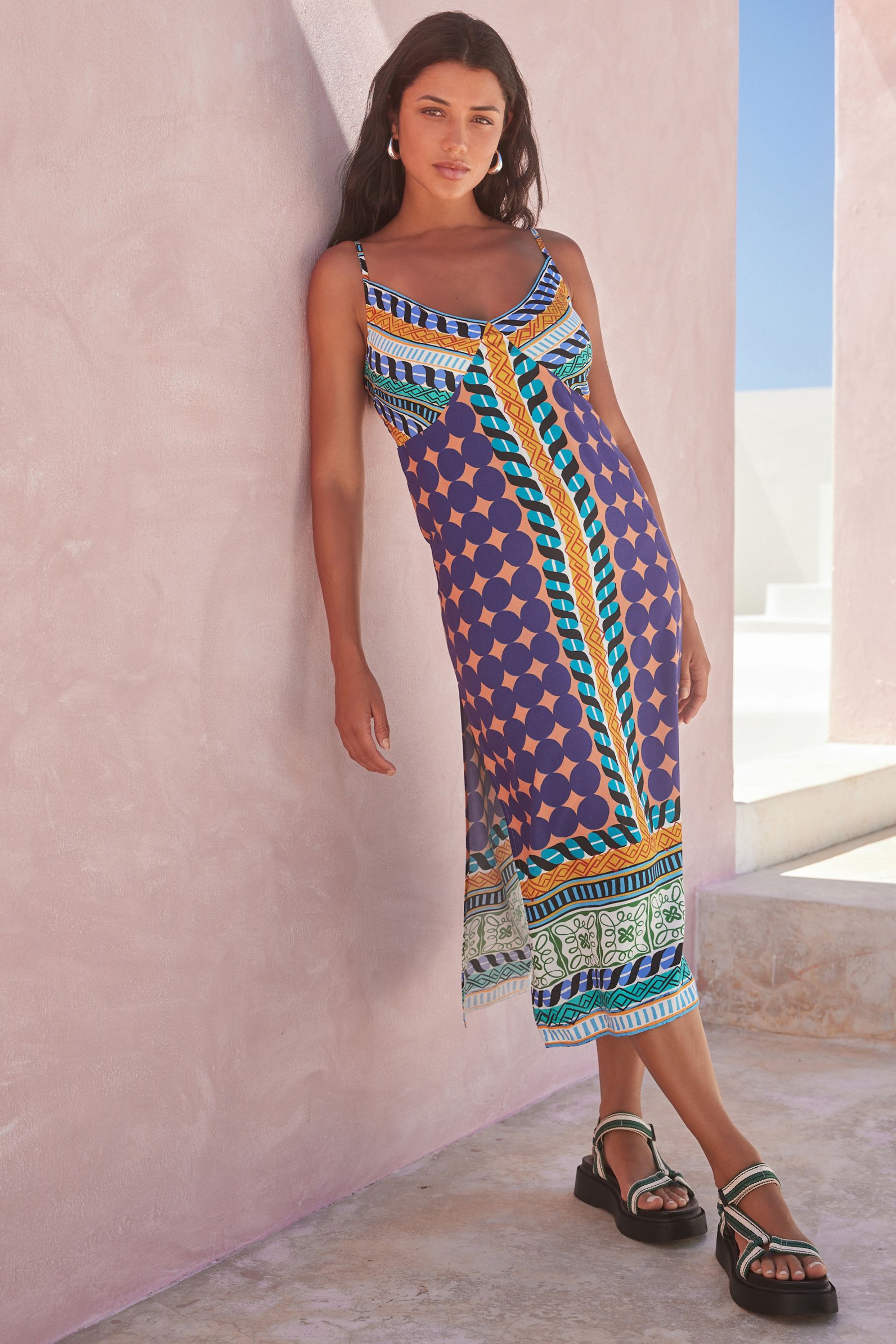Next print dress top