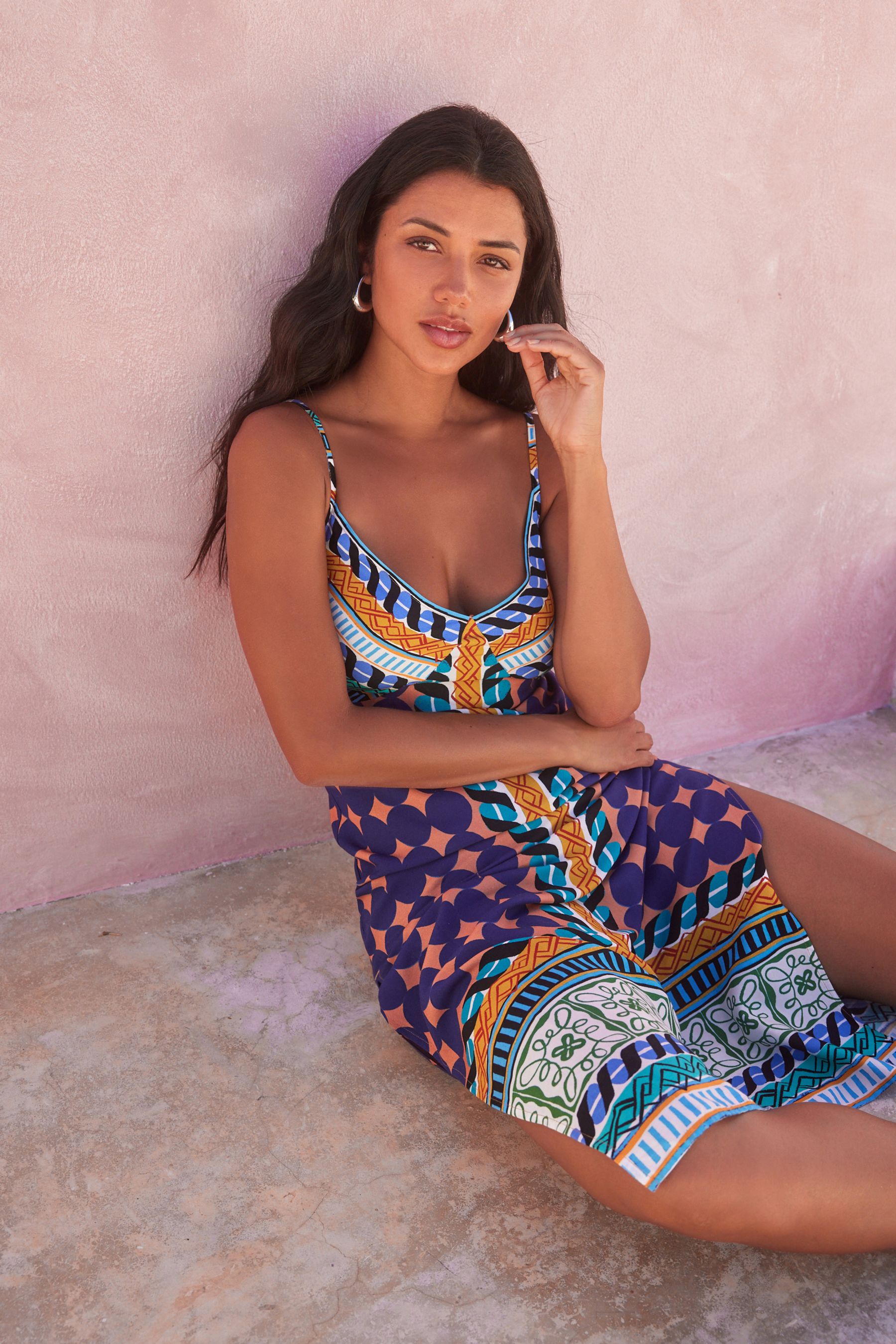 Next print dress top