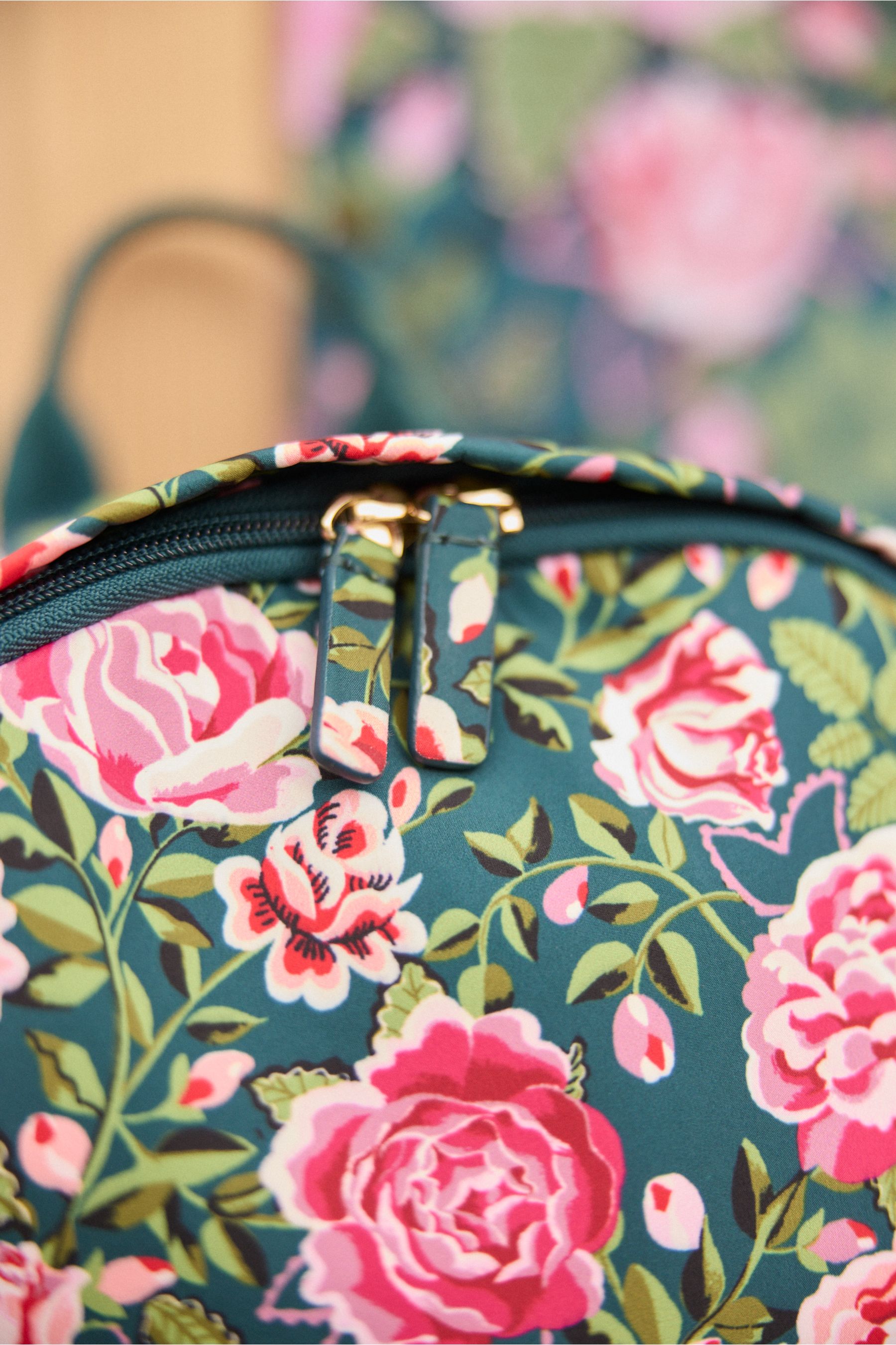 Buy Cath Kidston Green Rose Compact Backpack from the Next UK online shop