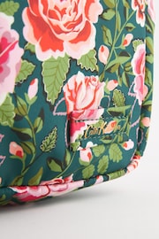 Cath Kidston Green Rose Compact Backpack - Image 8 of 12