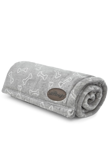 Silentnight Grey Waterproof Pet Blanket