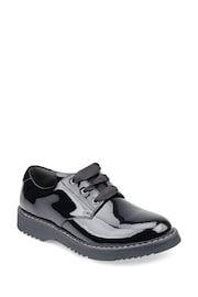 Start-Rite Impact Lace Up Black Leather School Shoes Wide Fit - Image 2 of 5