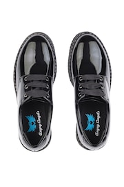 Start-Rite Impact Lace Up Black Leather School Shoes Wide Fit - Image 3 of 5