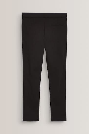 Black 2 Pack Skinny Stretch Trousers (3-17yrs)