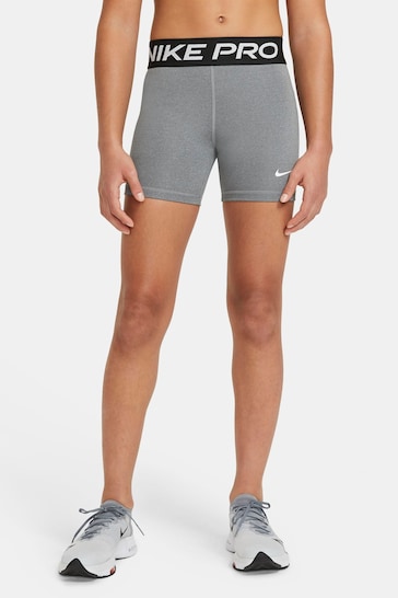 Nike Grey Marl Dri-FIT Pro 3 Inch Shorts