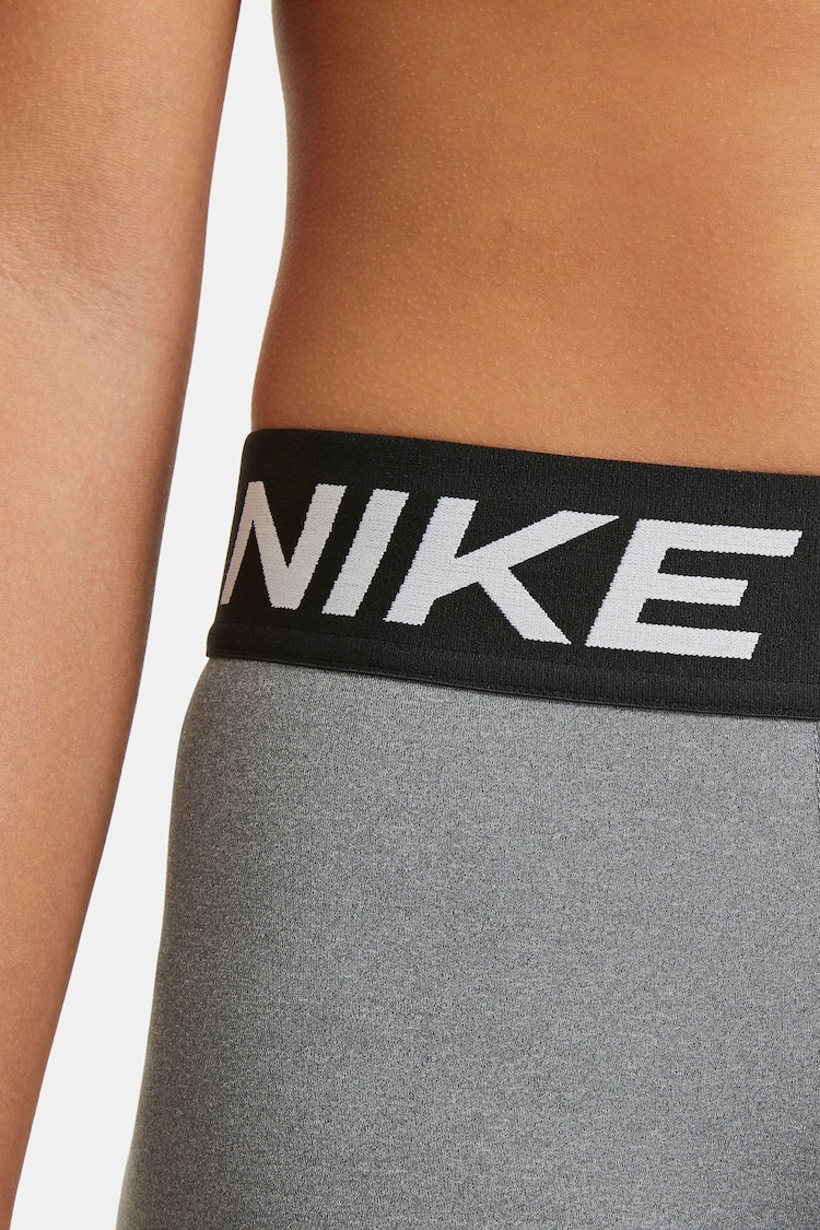 Nike Grey Marl 3 Inch Dri-FIT Pro 3 Inch Shorts - Image 5 of 7