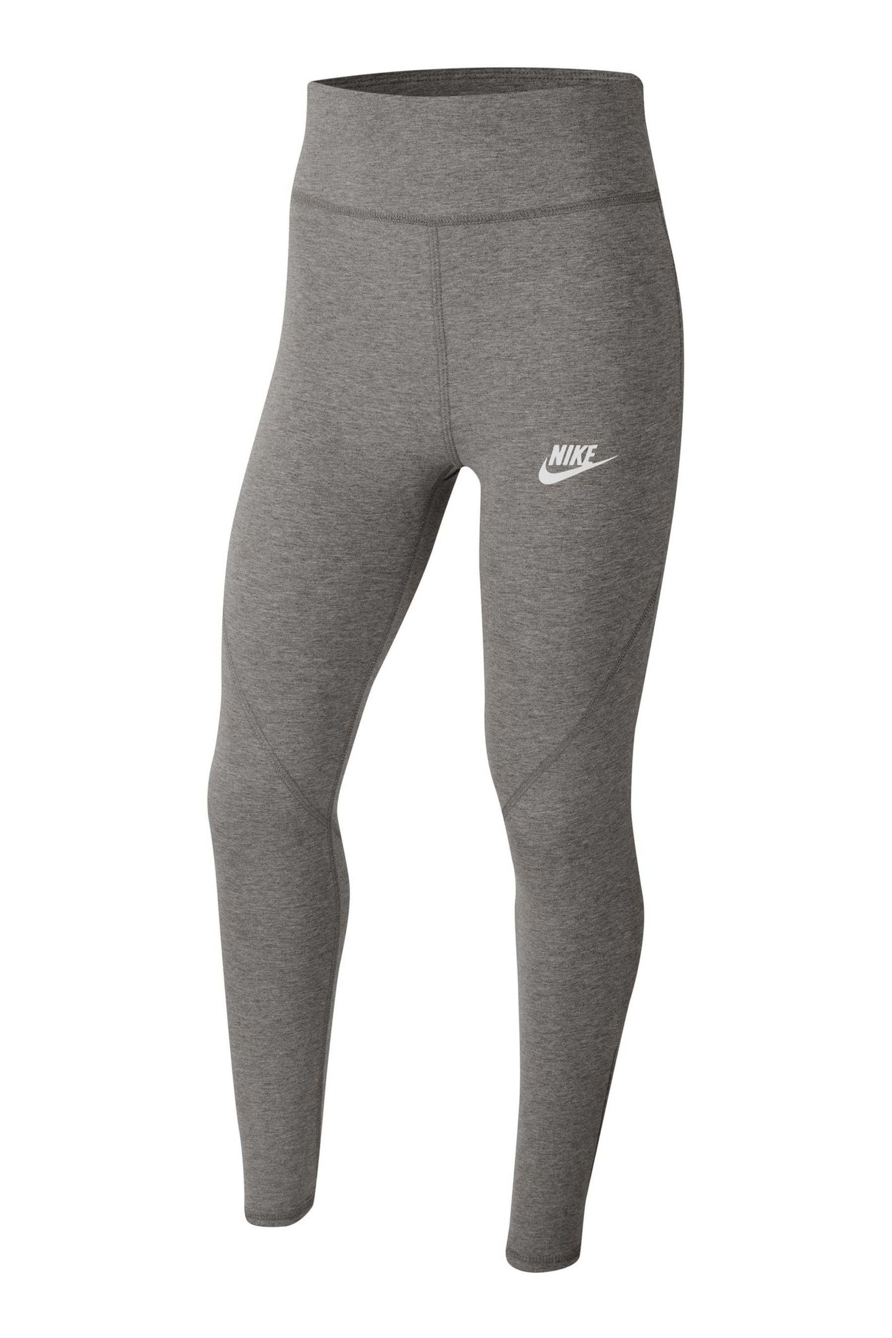 Womens nike grey leggings sales