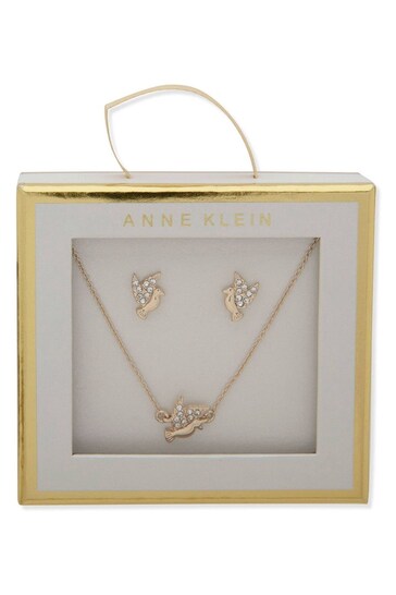 Anne Klein Ladies Pink Jewellery Jewellery Set