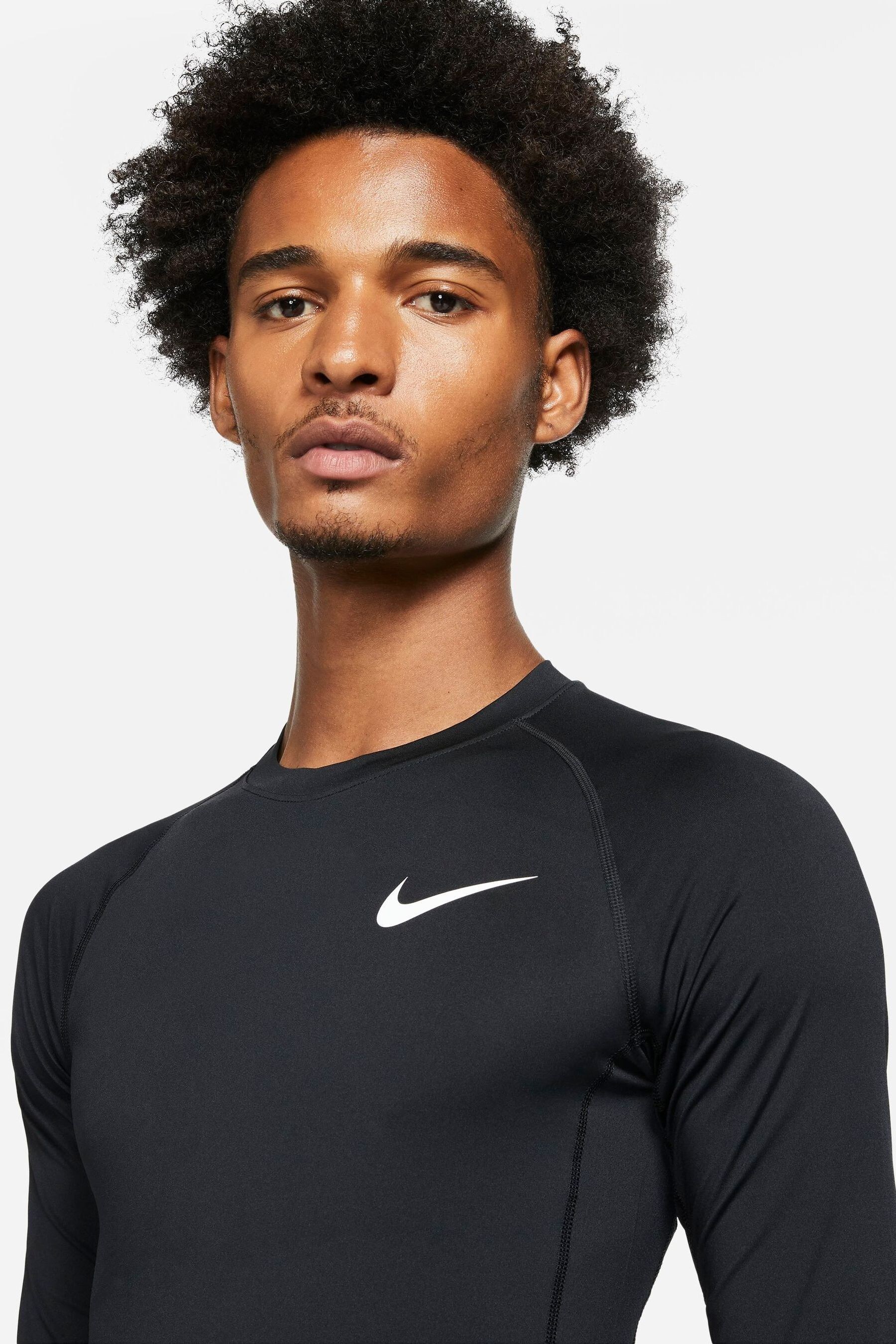 Acheter Noir Haut manches longues Nike Pro Dri FIT from Next Luxembourg