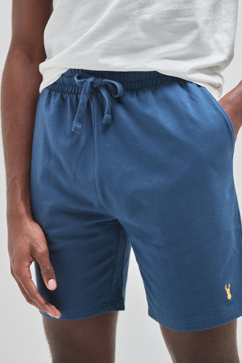Blue/Grey Lightweight Jogger Shorts 2 Pack - Image 8 of 13