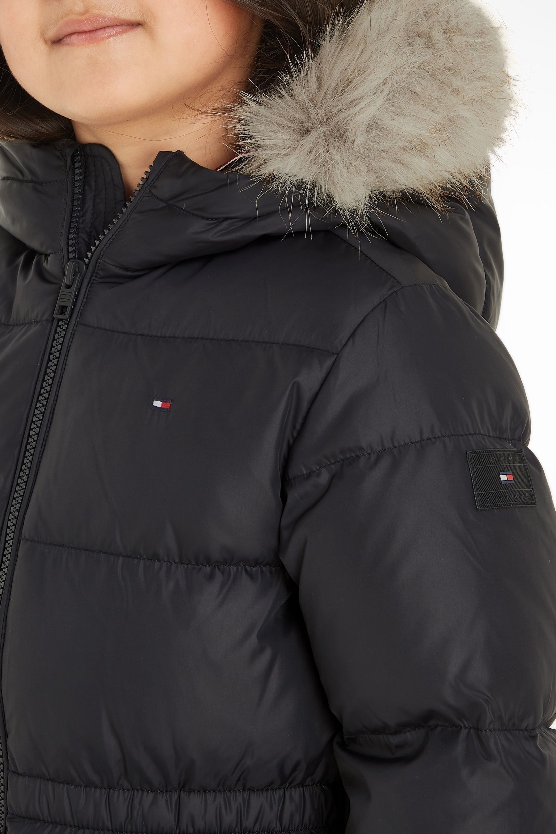 Tommy Hilfiger Kids Long Down Jacket