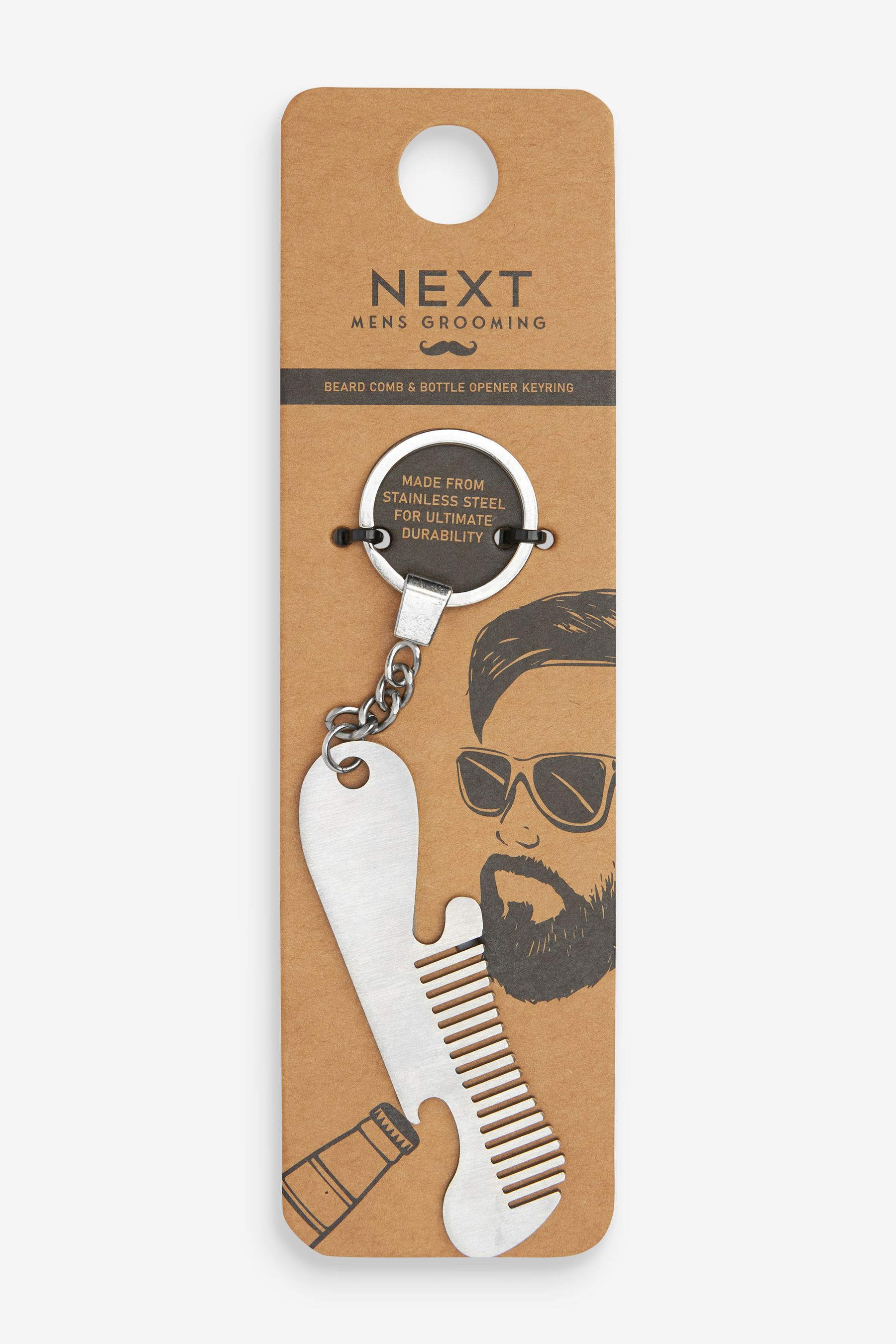 Beard comb top
