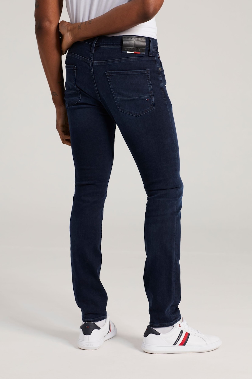 Tommy Hilfiger Blue Bleecker Slim Fit Stretch Jeans - Image 2 of 3