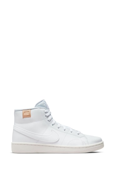 Nike White Court Royale 2 Mid Trainerss