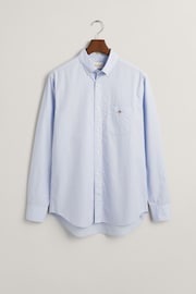 GANT Light Blue Regular Fit Poplin Shirt - Image 5 of 5