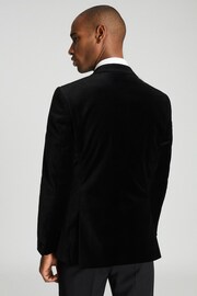 Reiss Ace Velvet Blazer - Image 5 of 5