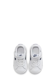 Nike White Infant Court Legacy Trainers - Image 7 of 9