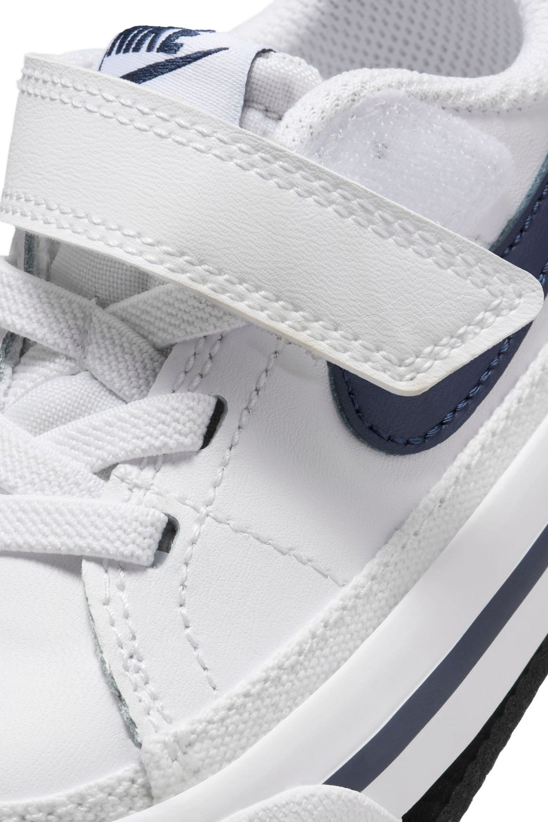 Buy Nike White Infant Court Legacy Trainers from Next Gibraltar