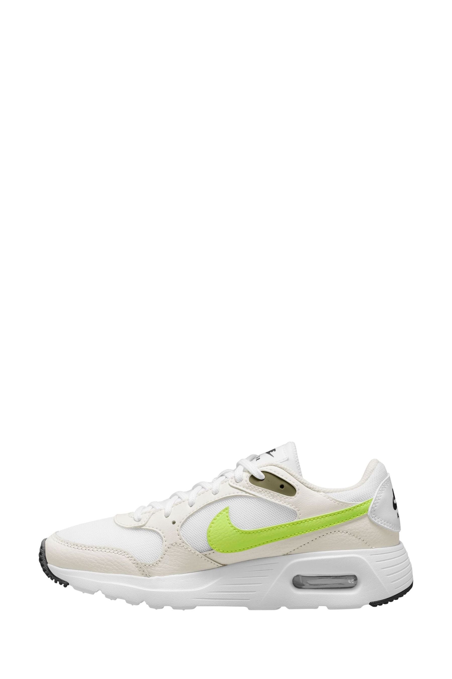 Air max white and yellow outlet