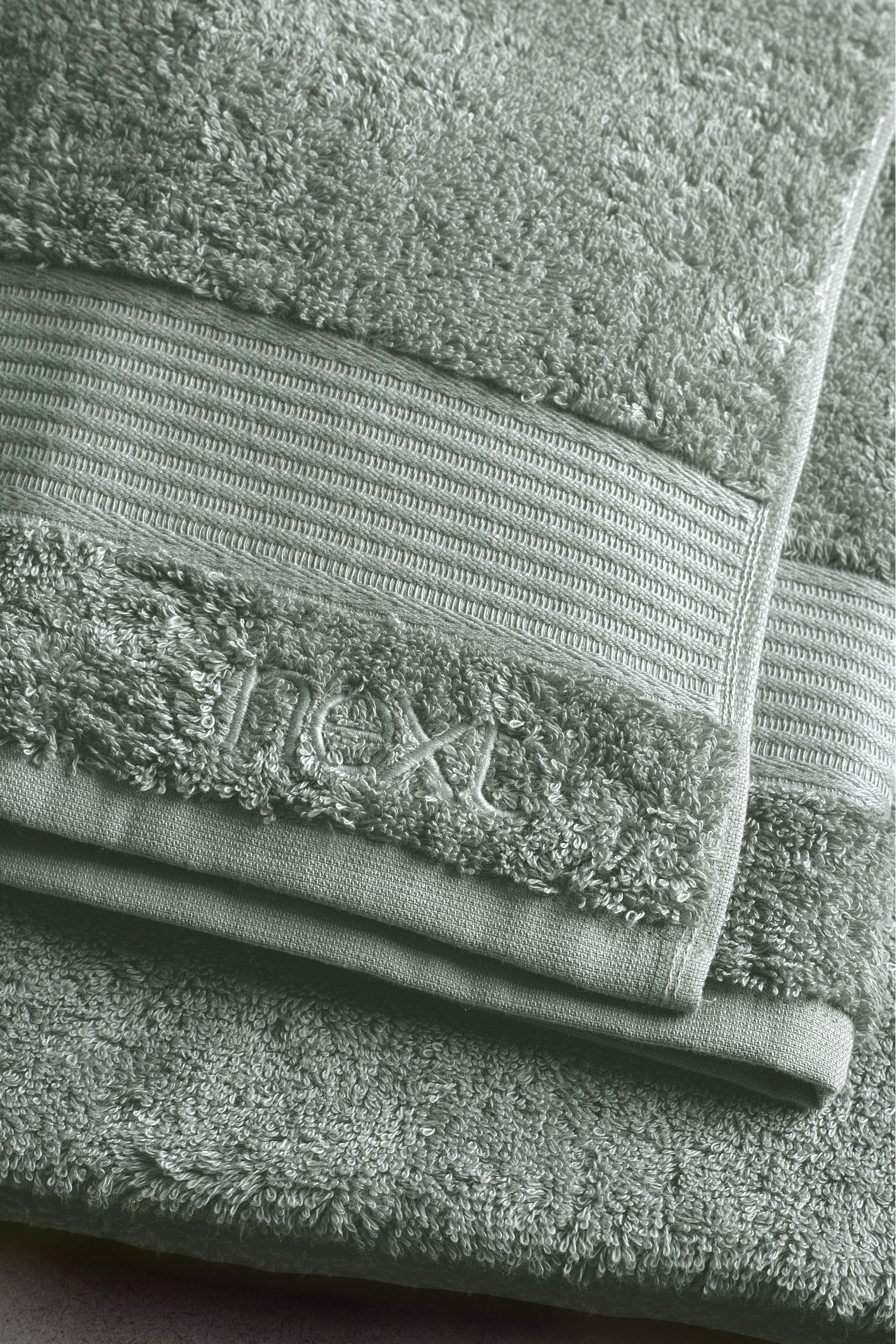 Buy Green Sage Light Egyptian 100 Cotton Towel from Next Ireland