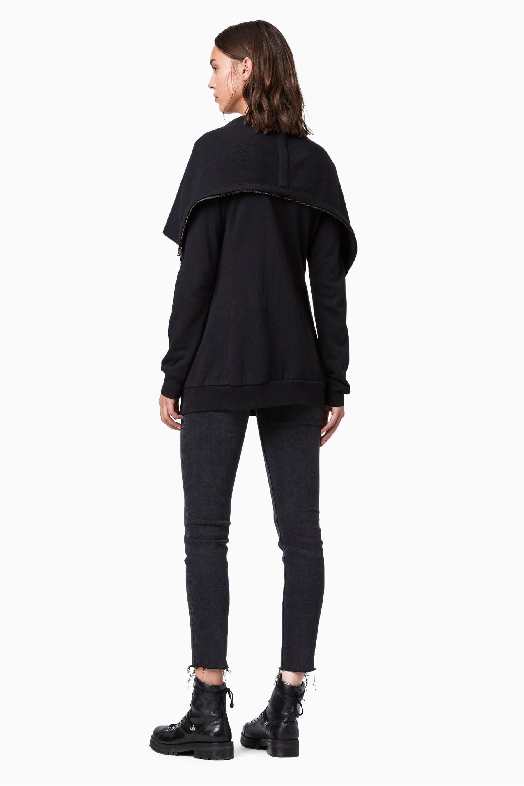 AllSaints Black Dahlia Cardigan
