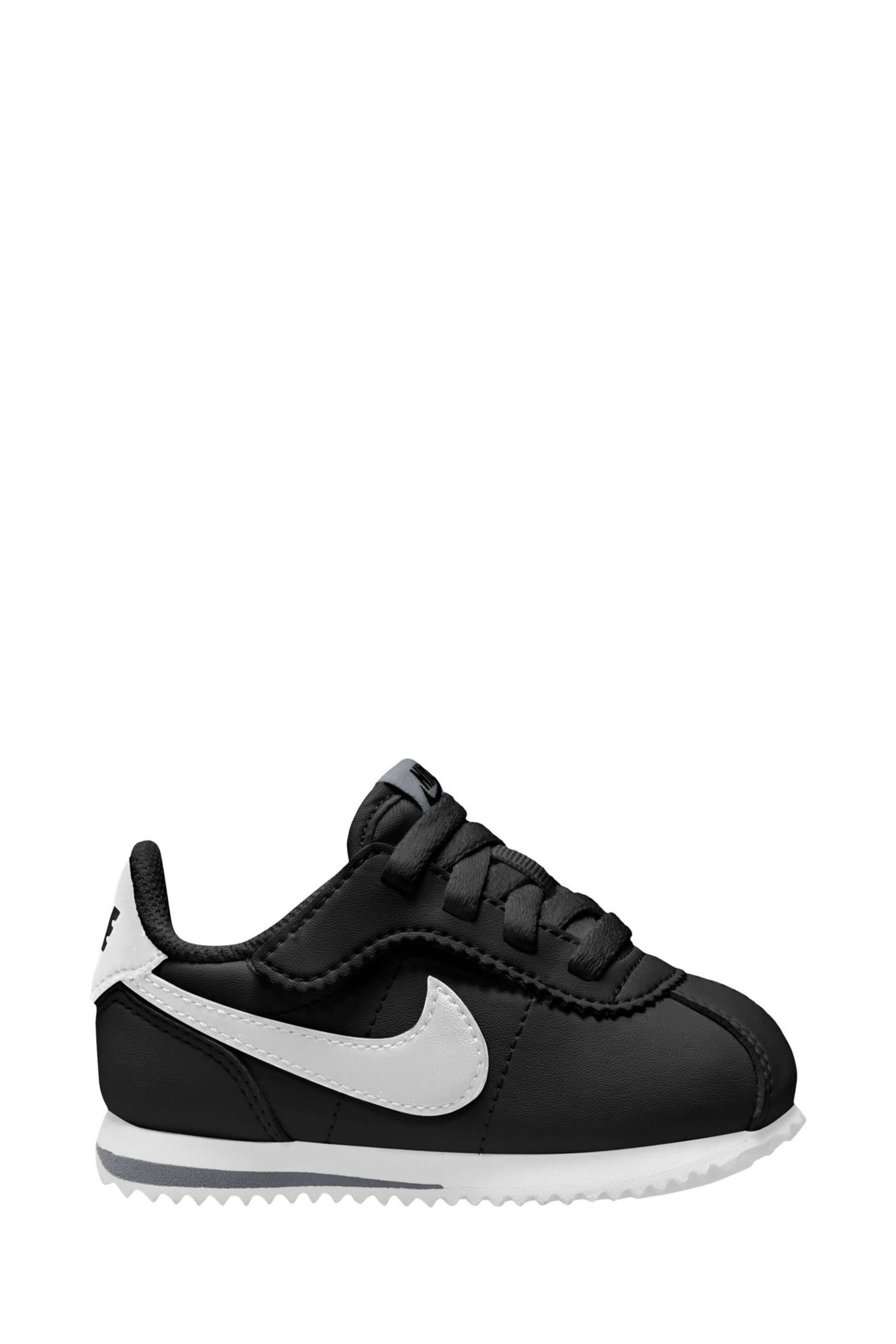 Nike Black Infant Cortez EasyOn Trainers