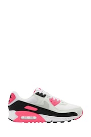 Nike Pink/Grey Air Max 90 NN Trainers - Image 1 of 4