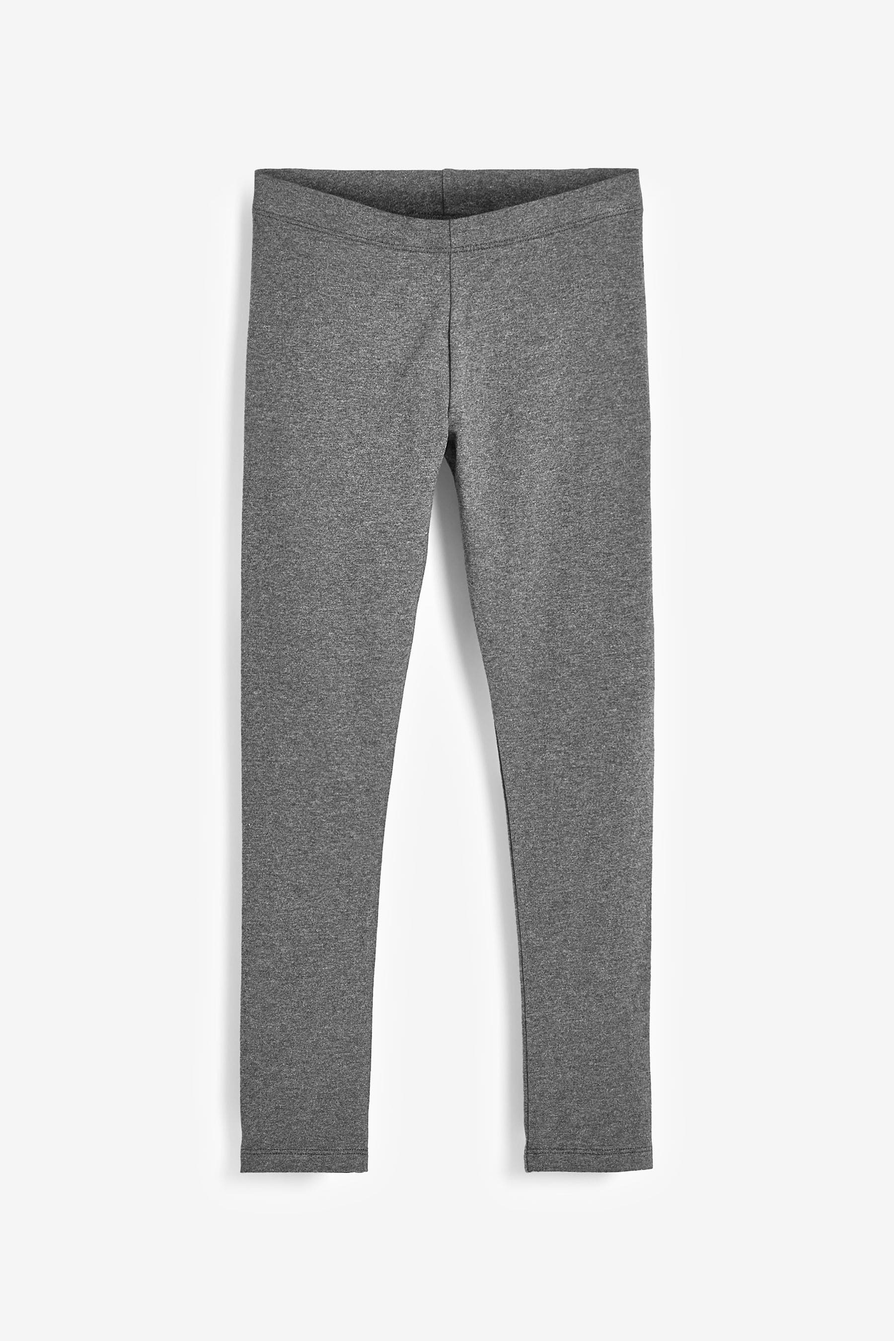 Charcoal Grey Long Length Leggings 3 16yrs